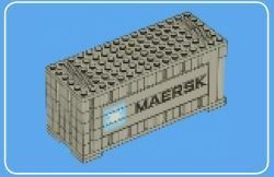 Lego Maersk Train Gray Container 10219 New Intrntnl Shipping