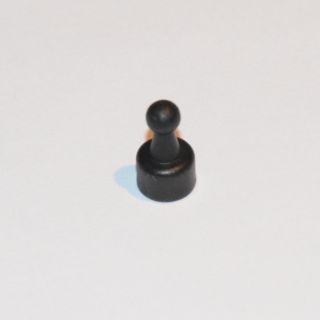 Neodymium Magnetic Pushpins Whiteboard Magnets Black 12 COUNTS