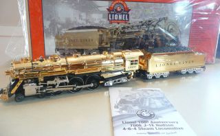 Lionel 28062 Gold 700E Hudson Tender w Display New