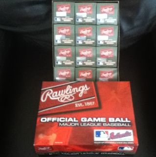 Rawlings Official Major League Baseball Dozen Brand New From Sealed