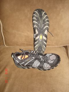 Merrell Waterpro Maipo Black and Gray Mens Shoes 12