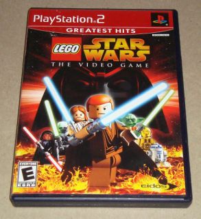 Lego Star Wars The Video Game PS2 Complete 788687500326