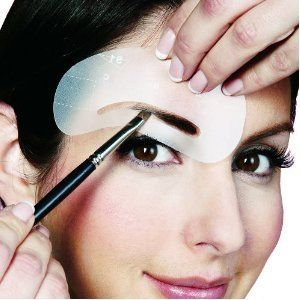 Eyebrow Stencil Kit Hollywood Makeup Eye Brow x 4 Styles Shaping