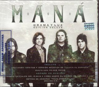 CD DVD Set Mana Drama Y Luz 4 Bonus Tracks Deluxe Edition SEALED New