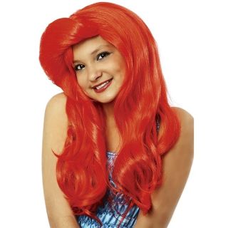 Ariel Mermaid Red Child Wig