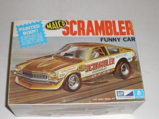Vintage MPC MALCO Scrambler Funny Car General Mills 1 25th 1 0755 250