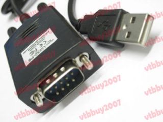 USB 2 0 male TO 9PIN RS232 male SERIAL DB9 com port ADAPTER connector