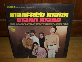 Manfred Mann Manne Made Ascot Stereo Psych LP Nice