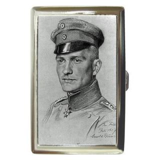 The Red Barron Manfred Von Richthofen Cigarette Money Case ID Holder