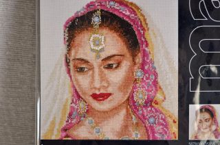 Maia Asian Portrait Counted Cross Stitch Kit