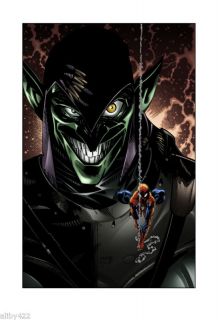 Humberto Ramos Spider Man Green Goblin Print Signed