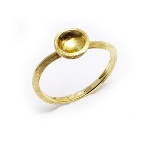 Marco Bicego  Jaipur  Yellow Gold with Citrine Ring AB471QG01