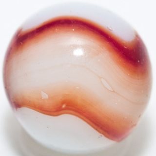 Marble Peltier Glass Co National Line Rainbow Swirl C 1940 50
