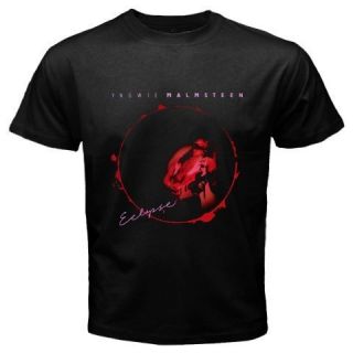 Hot Rare YNGWIE MALMSTEEN ECLIPSE S M L XL 2XL Sizes Available Black T