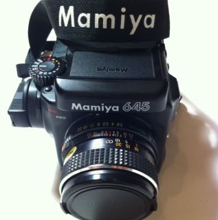 Mamiya 645 Pro Camera Body with 80mm 1 2 8 Sekor C Lens
