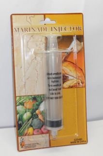 Marinade Injector 1 1 4 oz Chef Basting Oven Syringe
