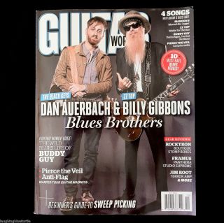 Magazine October 2012 Billy Gibbons Dan Auerbach Blues Brothers