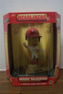 Mark McGwire Headliners XL Commemorative Figure Display Case Included