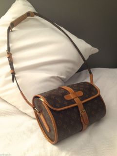 Authentic Louis Vuitton Monogram Marne Shoulder Satchel Bag Very RARE