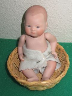 Bye Lo Small Baby Bisque Doll Mark Grace s Putnam Germany