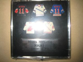 Mark Messier New York Rangers NHL Limited Edition Retirement Night