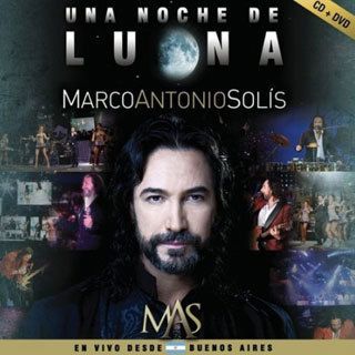 CD DVD Marco Antonio Solis Una Noche de Luna En Vivo Desde Buenos