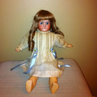 Antique Armand Marseilles Bisque Head Doll 390 12 0 M 15 Made in