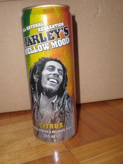 Bob Marleys Mellow Mood Citrus Drink Aluminum Can Reduces Stress