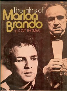 The Films of Marlon Brando Tony Thomas Hardcover 1st Edition