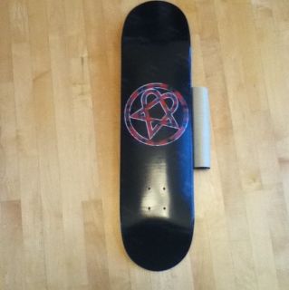 Skateboard Deck Red Blue 8 00 w Grip Bam Margera Element