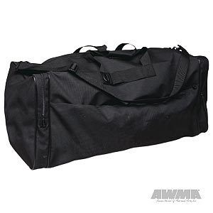 Plain Black Grande Bag MMA Martial Arts Equipment Gear