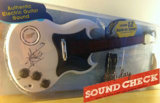 Martin Gore Signed Gibson Toy Guitar Benefits Youth Recording Studios