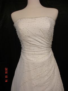 Mori Lee Bridal Wedding Gown Dress 3605 Sz 12