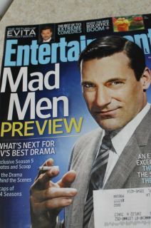 Entertainment Weekly March 2012 Mad Men Feature More 1198