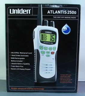 Atlantis 250G VHF Handheld 2 Way Radio Submersible LCD Display   NEW