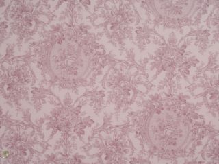 Mary Rose Marianne Fabric Quilt Gate Toile 16C Lavender