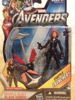 Black Widow  Grapple Blast  Marvel Avengers Movie Series Action Figure