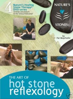 Hot Stone Reflexology Massage Video DVD 18 PG Manual