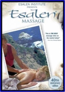 Esalen Therapeutic Massage Spa Therapy Video on DVD