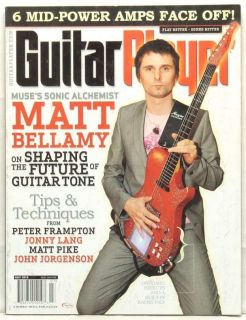 Magazine Matt Bellamy Muse Peter Frampton Johnny Lang Matt Pike