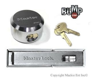 Master Hasp 730 6271 Hidden Shackle Lock Combo Bump