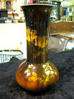 Antique 1889 Signed Mathew Daly Rookwood Vase 11
