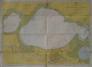 Map Lake Pontchartrain Maurepas New Orleans Louisiana Westwego