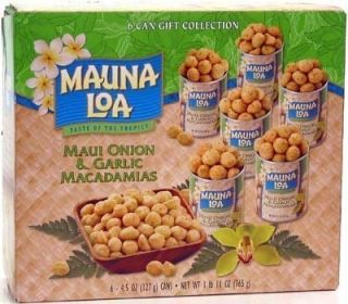 Maui Onion Garlic Mauna LOA Macadamia Nuts Gift Set