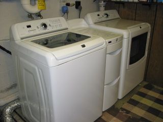 Maytag Bravos He Top Load Washer Front Load Dryer Set for Sale