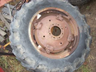 Allis Chalmers WD WD45 Tractor Rear Tire Rim 13 6 28
