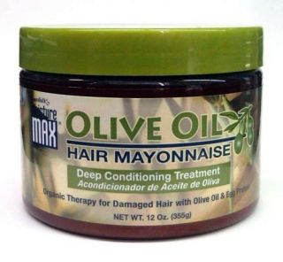 Lustrasilk Moisture Max Olive Oil Hair Mayonnaise 12 Oz