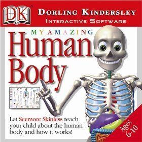 My Amazing Human Body PC MAC CD teach healthy anatomy organs bones