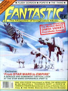 FILMS #23 Star Wars Flash Gordon Max Von Sydow Ray Walston ++ 4 1981