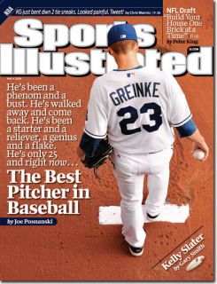 May 4 2009 Zack Greinke Kansas City Royals Sports Illustrated